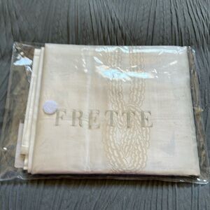 Vintage Frette Sham 21”x28” Sable/Beige